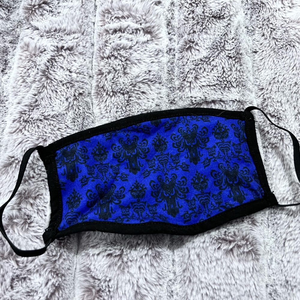 Disney’s haunted mansion inspired reversible face mask